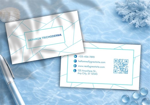 Canva Minimalist QR Code Visiting Card Template| New and Unique Design Visiting Cards - Etsy Australia