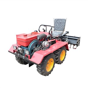 [Hot Item] Multifunctional Farming Equipment Agricultural Cultivator Machine Wheel Tractor with Cultivators