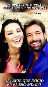 Gabriel Soto and Irina Baeva: This is how their love story began in scandal.