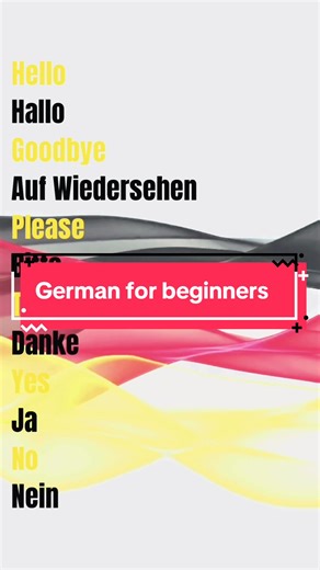Learn German the easy way 🇩🇪✨ Basic German words for beginners – save & practice daily! #german #learngerman #germanforbeginners #germanlanguage#fyp