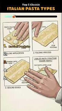 TOP 5 CLASSIC ITALIAN PASTA #ItalianFood #Pasta #FoodHistory