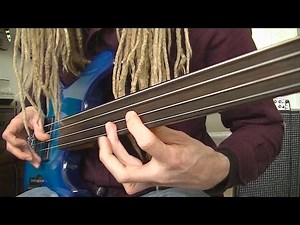Fretless Funk Rock Bass Grooves