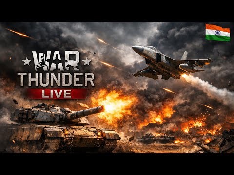 Sunday Chill Stream War Thunder Live Realistic Battles | Road to 9K