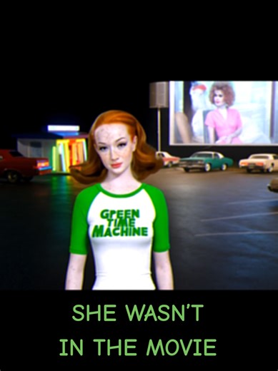 SEE HER // 1982 DRIVE-THRU SIGNAL She walks through a memory that doesn’t belong to her. Or maybe it does. “See Her” — Green Time Machine. #Weirdcore #DreamcoreAesthetic #1982Vibes #IndieRock #GreenTimeMachine