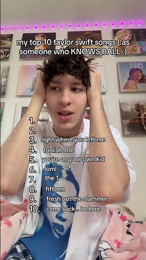 my top 10 FAVORITE taylor swift songs 👀 #taylorswift #swiftie #taylorsversion
