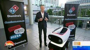 424K views · 3.7K reactions | This is DRU and he's the world's first pizza delivery robot, being launched right here in Australia! He can navigate streets, calculate the best path to take and deliver pizza right to your doorstep. Don't worry, he's not taking anyone's job, he's just an addition to the Domino's fleet! #9Today | TODAY | Facebook