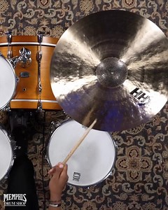 4.9K views · 52 reactions | The brand new Sabian 22" HHX Complex Big Cup Ride! Featuring a bigger bell for more projection, articulation, and seperation between the bow and bell in addition to the dark and warm tonal qualities of the original HHX Complex Medium Ride. Available now at https://memphisdrumshop.com/products/sabian-22-hhx-complex-big-cup-ride-cymbal #drums #cymbals #drumshop #sabian | Memphis Drum Shop & myCymbal.com | Facebook