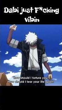 had to make this after Dabi’s dance 🕺#mha #dabidance #myheroacademia #anime mha season 6 ep11