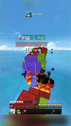 POV: Tu es en 3V1 en Bedwars