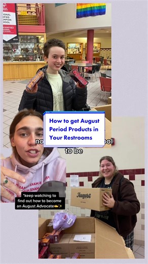 How to become #AugustAdvocates at your school✍️🩸💬 #OnMyPeriod #ItsAugust #AskAugust