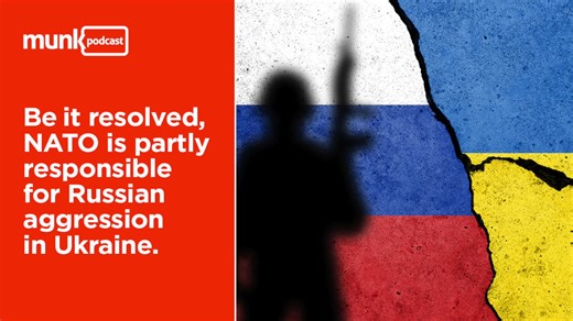 13 reactions | Be it resolved, NATO is partly responsible for Russian aggression in Ukraine. Guests Barry Posen and Stephen Rademaker debate. Click below to listen. | The Munk Debates | Facebook