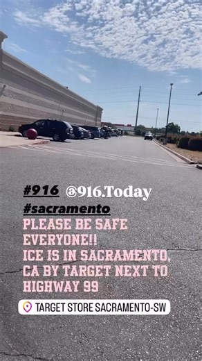 916.today #916Today ICE agents were seen getting ready behind Target in Elk Grove off highway 99 😬 ICE agents have been out all over California this weekend detaining individuals. Follow @916.today for more content! #sacramento #916 #sac #elkgrove #sactown #viral #ice #immigrants | 916 Now