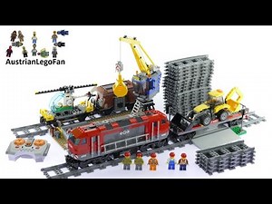 Lego City 60098 Heavy Haul Train - Lego Speed Build Review
