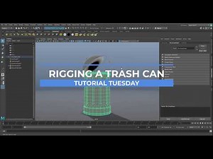 INTRO TO MAYA RIGGING: - TRASH CAN