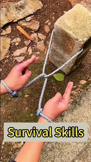 How to Escape ANY Rope Tie in Seconds! 🚨 #gtknot