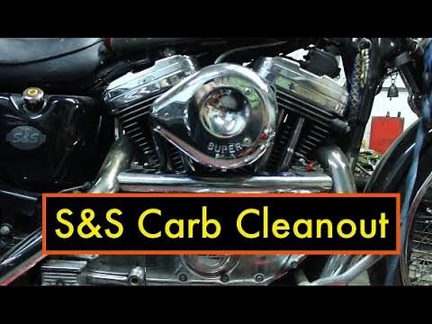 How to clean your Harley's S&S Carburetor