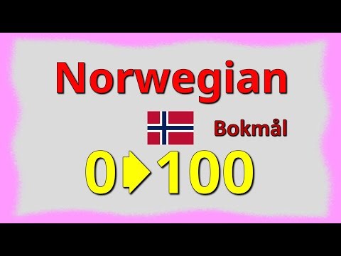 Norwegian Numbers 0–100 ⭐ | Learn Norwegian Fast (Bokmål)