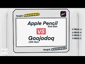 APPLE PENCIL 2nd Gen VS GOOJODOQ 12th Gen | Procreate Simple Writing and Drawing Test 🇵🇭