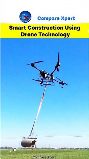 Future Construction Powered by DronesDrones Replacing Humans on Construction Sites ! #futuretech