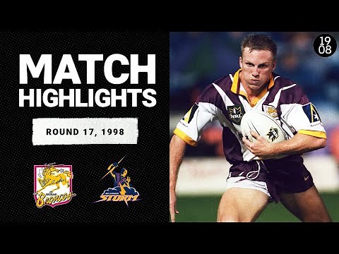 A rivalry is born | Round 17, 1998 | Classic Match Highlights | NRL