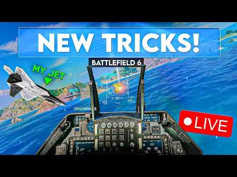 Learning NEW Jet Tricks in Battlefield 6 (and farming)...