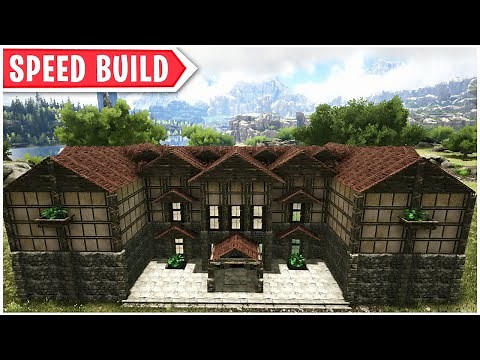 Ark: Large Medieval Hotel (Speed Build)