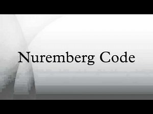 Nuremberg Code