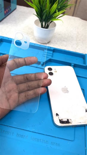 Mohammed Asif on Instagram: "Today I made the iPhone 12 transparent back panel."