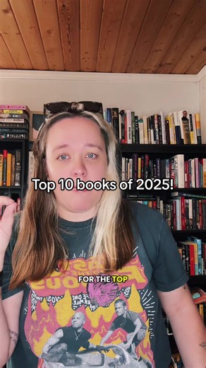 Top ten books of 2025! Please enjoy the sticker my 4 year old painted for me. #toptenbooks #topten2025 #2025readingwrapup #readingwrapup #toptenbooksof2025