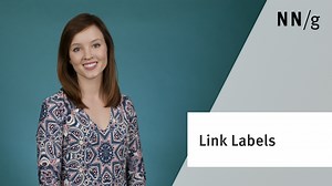 Better Labels for Website Links: the 4 Ss for Encouraging clicks (Video)
