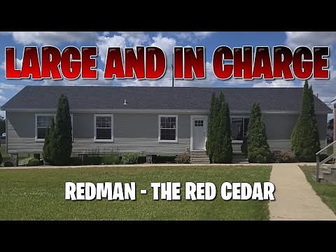 Large And In Charge 🔴 Redman The Red Cedar - D&J Homes Richmond IN