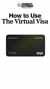 Here is a tutorial on how to use our virtual Visa gift card! These can be used on most websites for shopping, message to get yours now! | Khadeem's Electronics