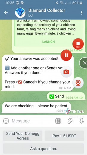 Coinegg And pepe Diamonds collector #viral #blum #tapswap #notcoin #pepecoin #fyp #ethio #technology #tech #tap #hamster