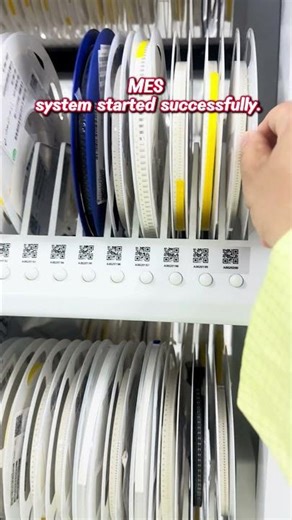 Our Electronic Components Warehouse#pcba #MES Management System