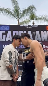 Ryan Garcia vs Rukiya Anpo face off 🔥🥊 #Boxing #Boxeo #BoxingNews #RyanGarcia #KingRyan #RukiyaAnpo #GarciaAnpo | Jo2 Media