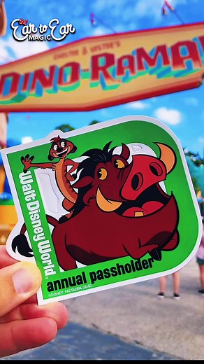 Walt Disney World Annual Passholders can find the new Timon and Pumbaa Passholder magnet in Chester &Hester’s Dinosaur Treasures now through Sept 22nd. #disneyparks #disneyworld #annualpassholder #apmagnet #lionking #timon #pumbaa #animalkingdom #disney #themeparks #themepark