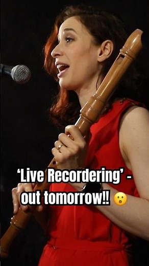 ‘Live Recordering’ out tomorrow! a small step for me, a giant leap for my bass recorder. #recorder