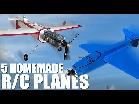5 Incredible Homemade RC Planes | Flite Test