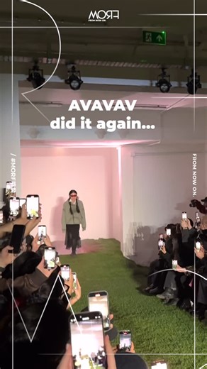 MORF on Instagram: "@avavav @beate.karlsson Just presented the FW25 collection at Milan and titled “The Hole”. #avavav #milanfashionweek #mfw"
