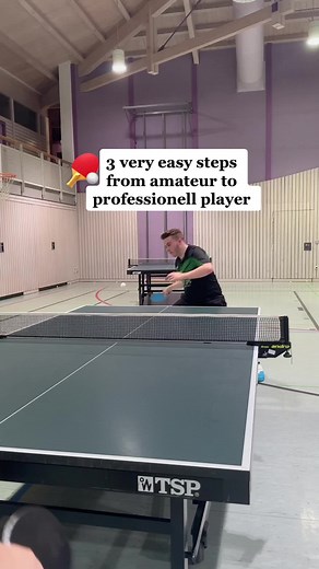 3 Very Easy Steps to Become a Professional Table Tennis Player
