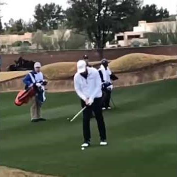 FLYT Golf. Steve Stricker, PGA/Champions Tour. Perfect example of straight arm chipping & pitching.