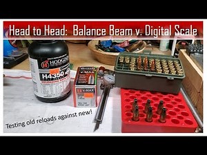 Digital scale v Balance beam - Testing summer reloads against recent