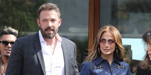 Jennifer Lopez Looked Chic in a Navy Mini Dress on Day Date With Ben Affleck
