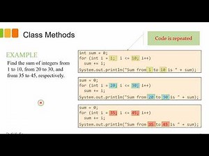 Classes Lesson 2 Class Methods 2022