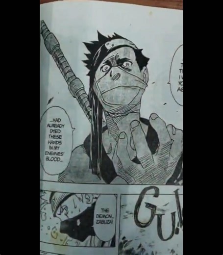Drawing of Zabuza Momochi ✨🔥🔥😈 #lifeisbutadream #art