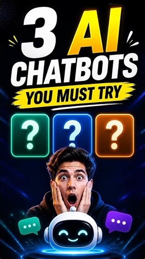 3 AI Chatbots You Must Try in 2026 🤖