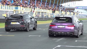 Mansory Lamborghini Urus vs Audi RS6 C8 Avant – Extreme SUV vs Sleeper Wagon Battle!