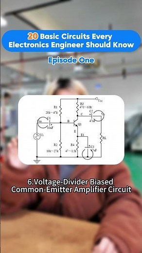 💡 20 Basic Circuits Every Electronics Engineer Should Know.