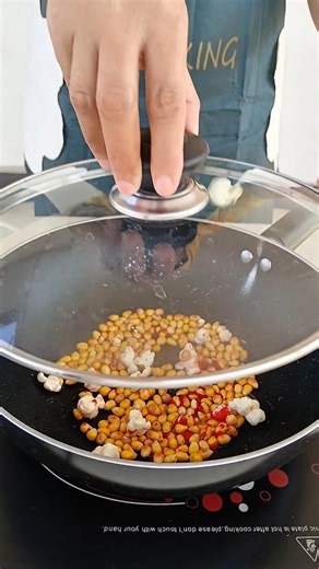 Popcorn Making #foodasmr #popcorn #shorts