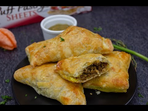 Easy Haitian Patties | Puff Pastry Patties | Episode 43